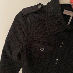 I.E. Relaxed Black Quilted Jacket
